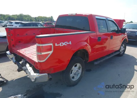 2012 Ford F-150 Xlt из США, поврежденный, VIN 1FTFW1EF6CFB14954
